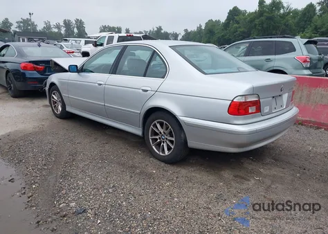 2003 BMW 525 I Automatic из США, поврежденный, VIN WBADT43483G026112